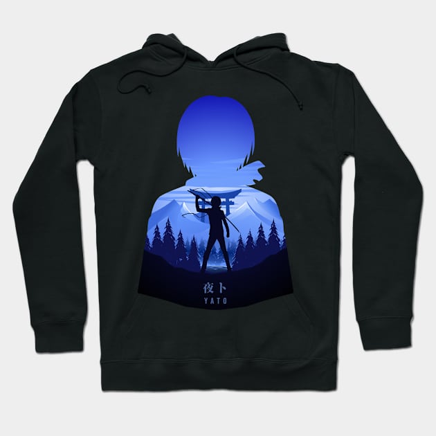 Yato Noragami Hoodie by The Artz